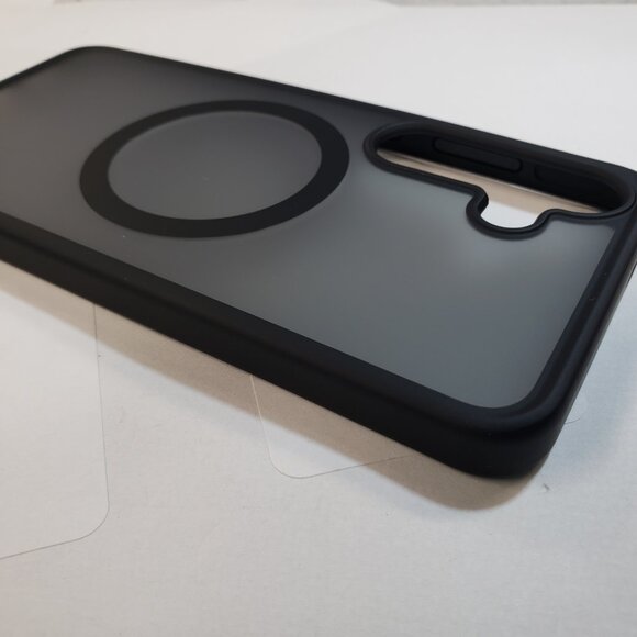 Torras for Samsung Galaxy S25+ Case (Plus Version) Black Transparent Shockproof - Picture 6 of 9